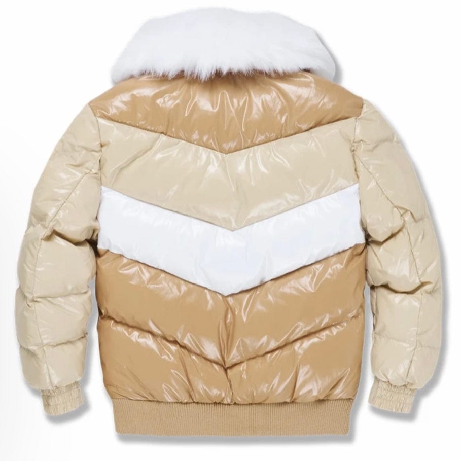 Kids Jordan Craig Sugar Hill Puffer Jacket (Sand) 91587K