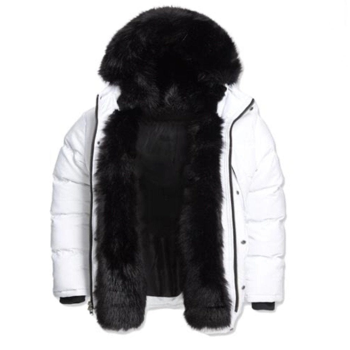 JORDAN CRAIG FARGO FUR LINED PARKA  (WHITE DOMINO)