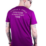 George V Crystal AK T-Shirt (Purple/Gold) GV-2017