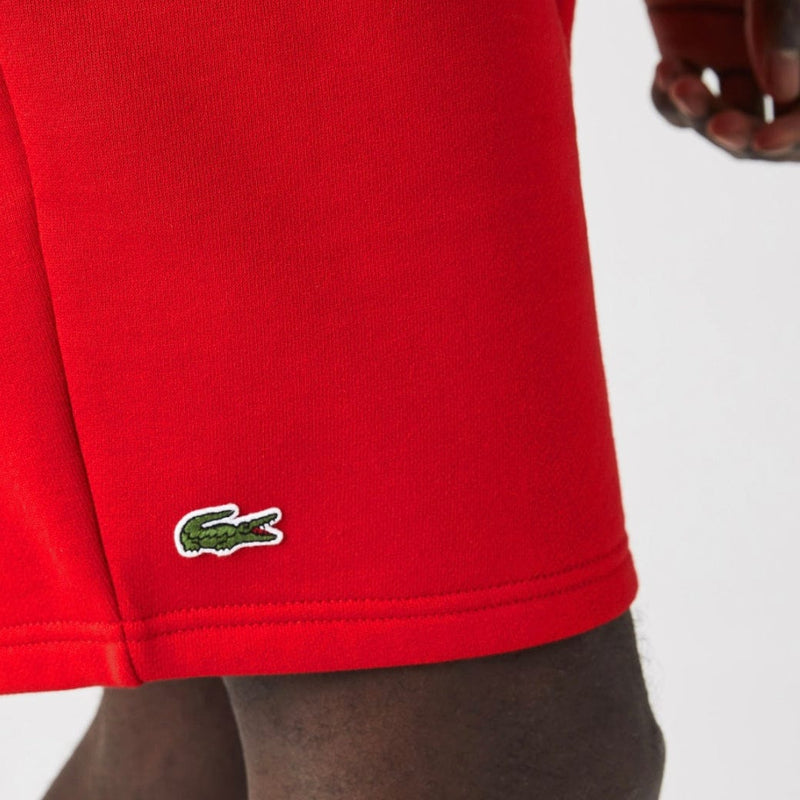 Lacoste Sport Tennis Fleece Shorts (Red) GH2136