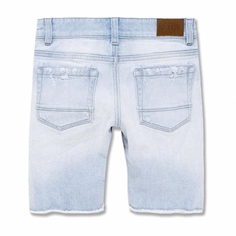 Kids Jordan Craig Hartford Denim Shorts (Ice Blue) J3192SK