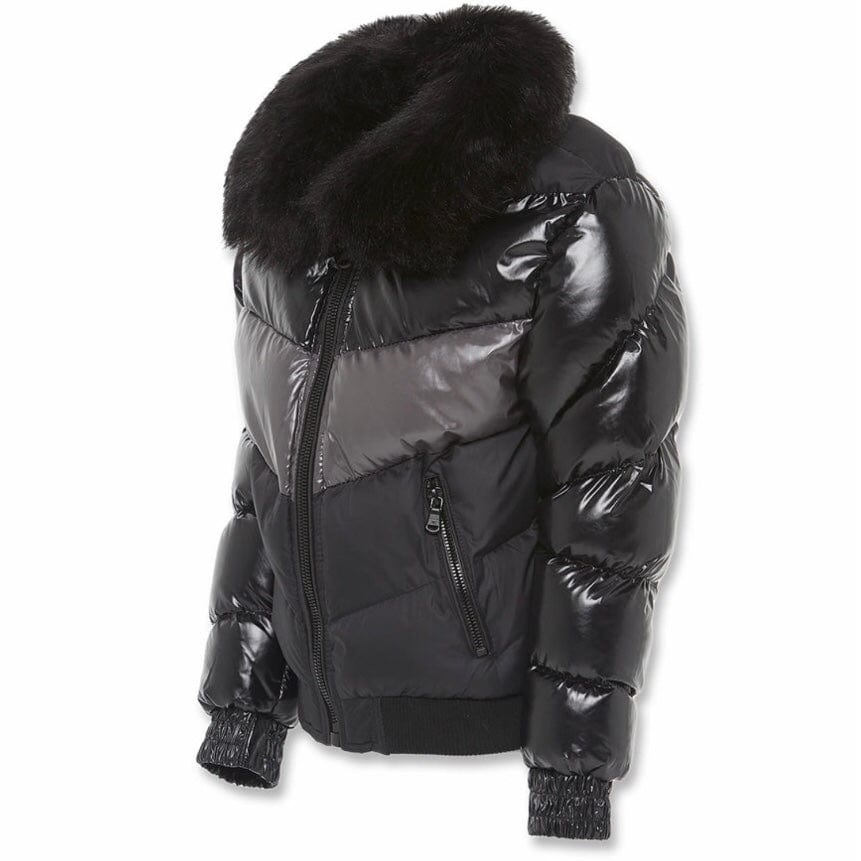 Kids Jordan Craig Sugar Hill Puffer Jacket (Triple Black) 91587K