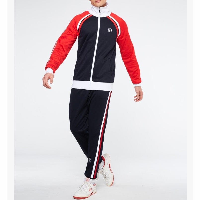 Sergio Tacchini Ghibli Tracksuit (Night Sky/White/Tango Red)