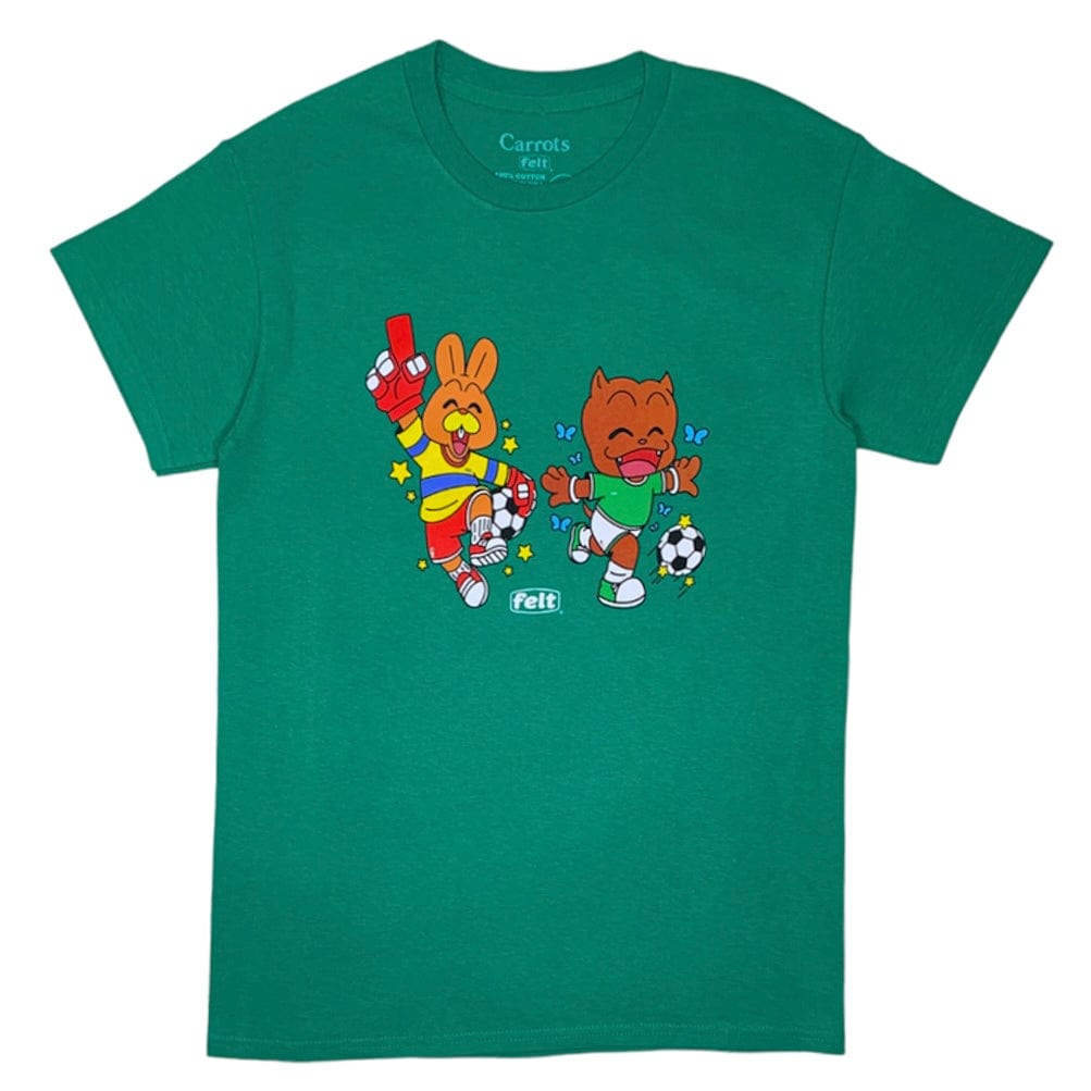 Carrots x Felt Mascot Tee (Green) CF-MT