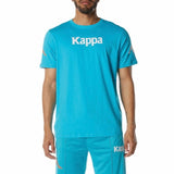 Kappa Authentic Paroo T Shirt (Dark Aqua) 34155EW