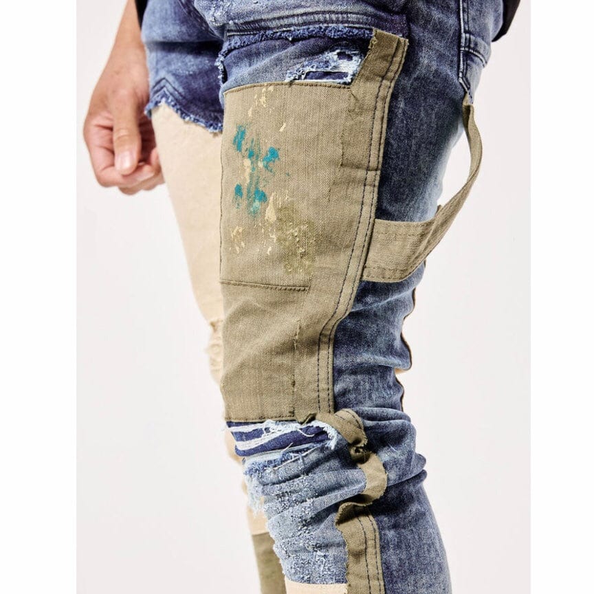 Jordan Craig Sean Stacked Forest Hill Denim (Aged Wash) JSF250