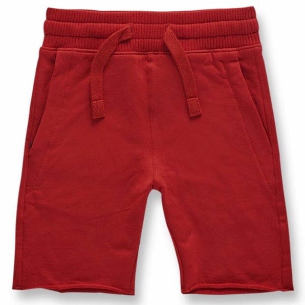 Kids Jordan Craig Palma French Terry Shorts (Red) 8350SAK