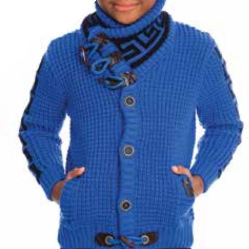 Kids Lcr Sweater (Royal/Black) K-6320