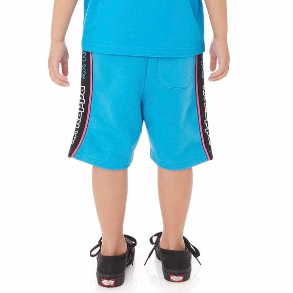 Kids Kappa Logo Tape Asved 2 Shorts (Blue/Black/White) 34152QW