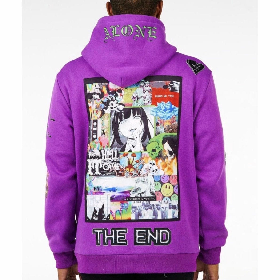 Sugar Hill Hellscape Hoodie (Purple) SH-FALL20-14