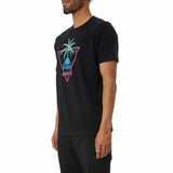 Kappa Authentic Accompong T Shirt (Black/Green/Blue) 361522W