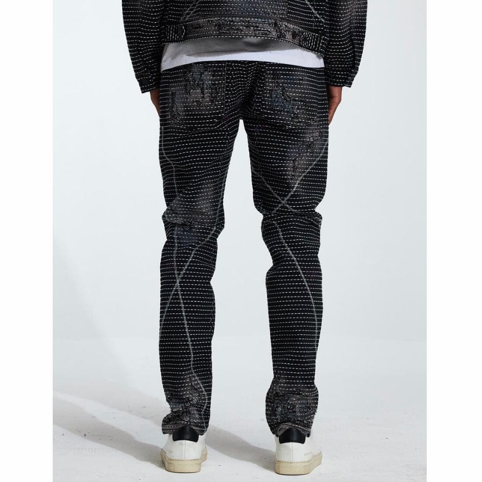 Embellish Sunview Denim Jean (Black) EMBF222-20