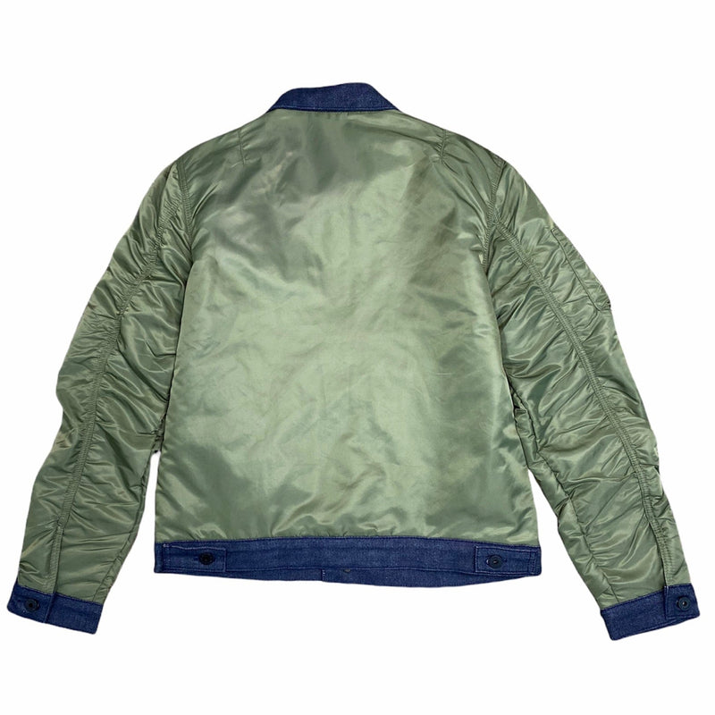Cult of Individuality Combo Bomber (Olive Denim)