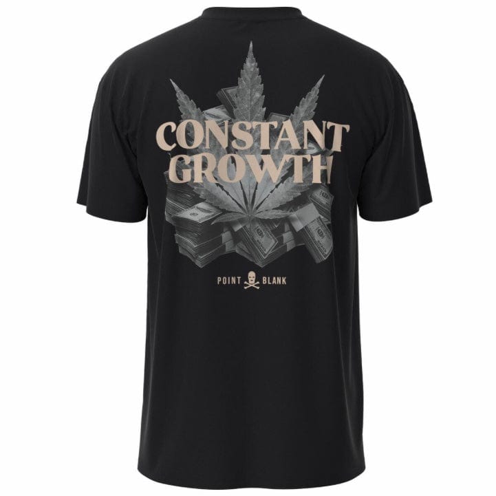 Point Blank Constant Growth T Shirt (Black) PBFB23TS-12