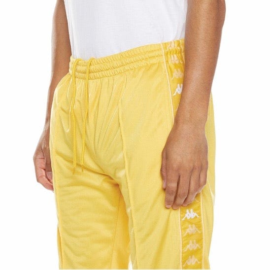 Kappa 222 Banda Deky Trackpants (Yellow Vanilla)