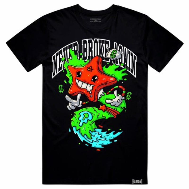 Never Broke Again Starfish T Shirt (Black)