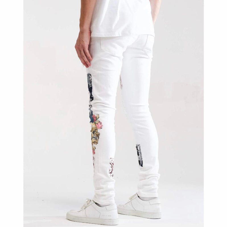 Embellish Arcadia Denim (White Patchwork) EMBSUM121-106