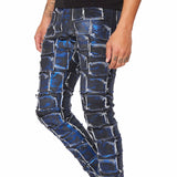 Valabasas Skinny Future Jeans (Royal Waxed) VLBS2237