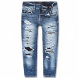 Boys Jordan Craig Pacific Denim Jeans (Aged Wash) JM3473B