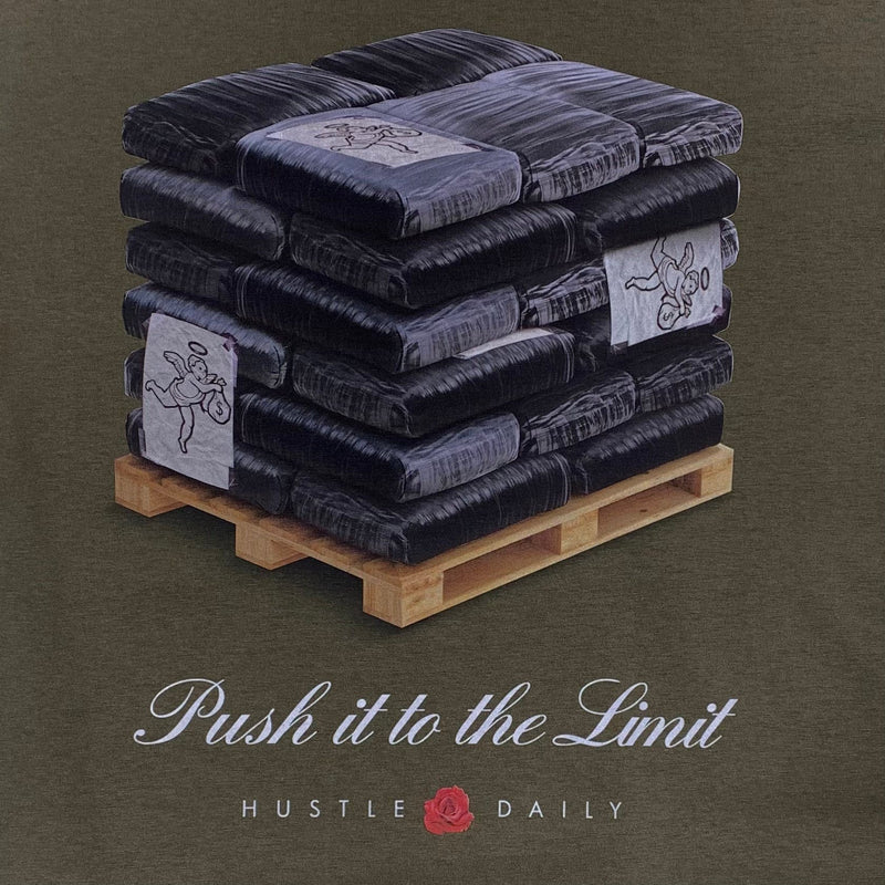 Hasta Muerte Hustle Daily To The Limit T Shirt (Army)