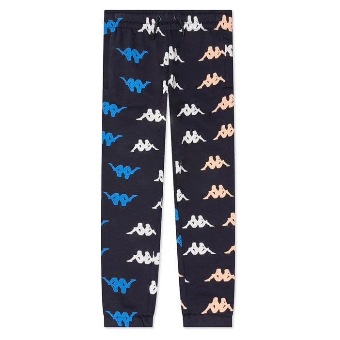 Kids Kappa Authentic Leeuwarden Sweatpants (Black Smoke) 38168LW