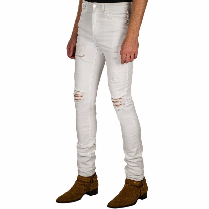 Monfrere Greyson Distressed Jean (Destroyed Blanc) 1026D21