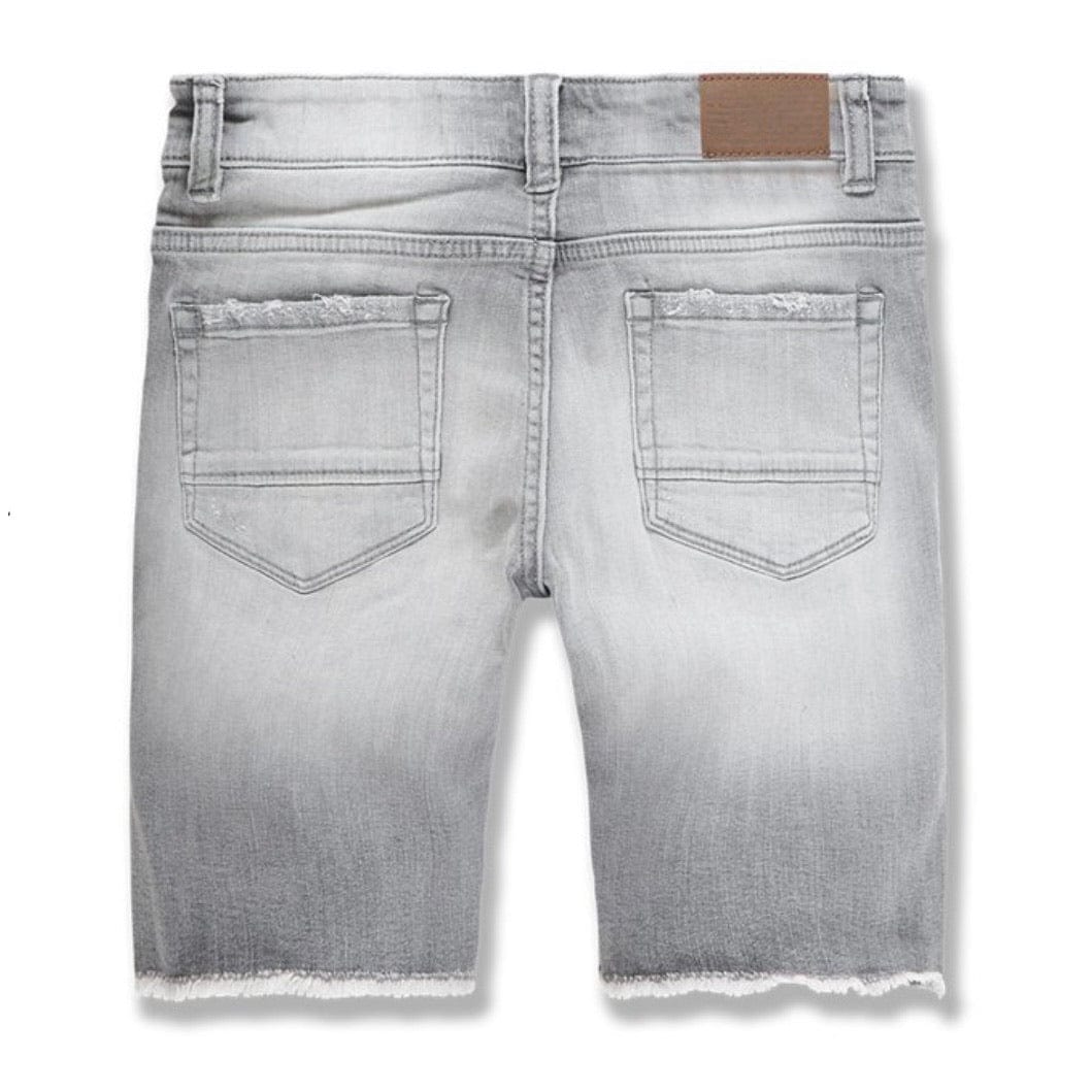 Kids Jordan Craig Abyss Denim Shorts (Cement Wash) J3165SK