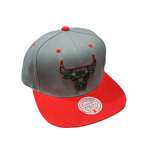 Mitchell & Ness Nba Chicago Bulls Reload Snapback (Grey/Red)