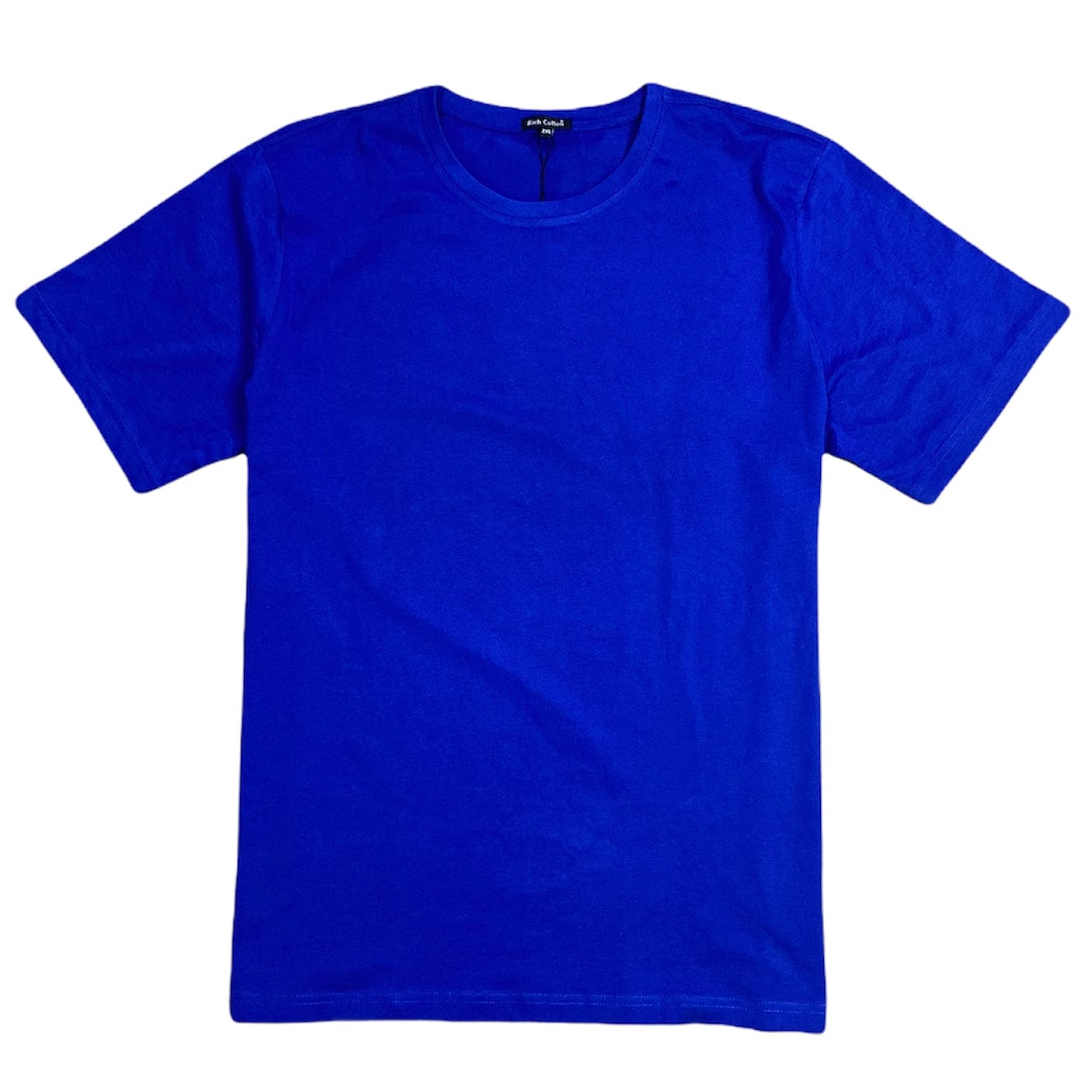 Rich Cotton Crewneck Tee (Royal Blue) RCR-160