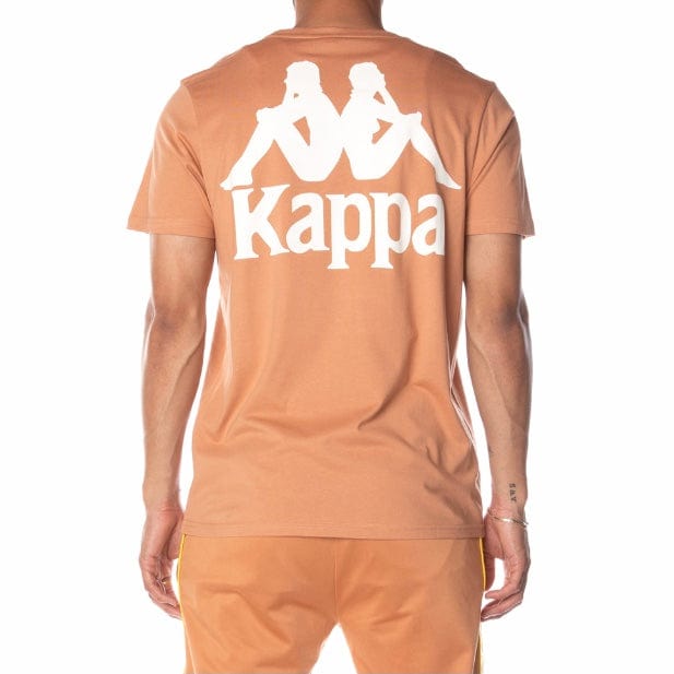 Kappa Authentic Ables T Shirt (Brown Sand) 351B7HW