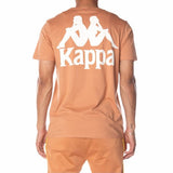 Kappa Authentic Ables T Shirt (Brown Sand) 351B7HW