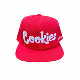 Cookies Original Mint Twill Snapback Cap (Red/White)