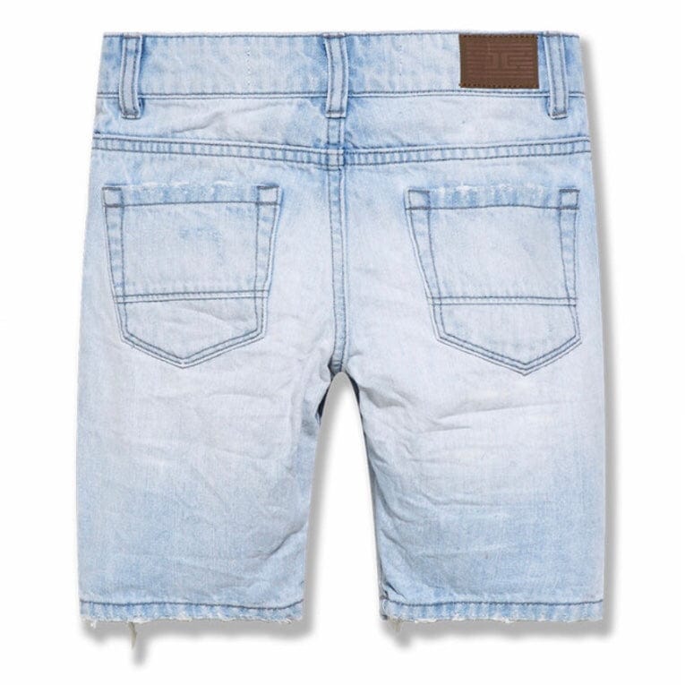 Kids Jordan Craig Ironbound Denim Shorts (Ice Blue) J3186SK