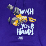 Point Blank Wash Your Hands Hoodie (Purple) - POINT642