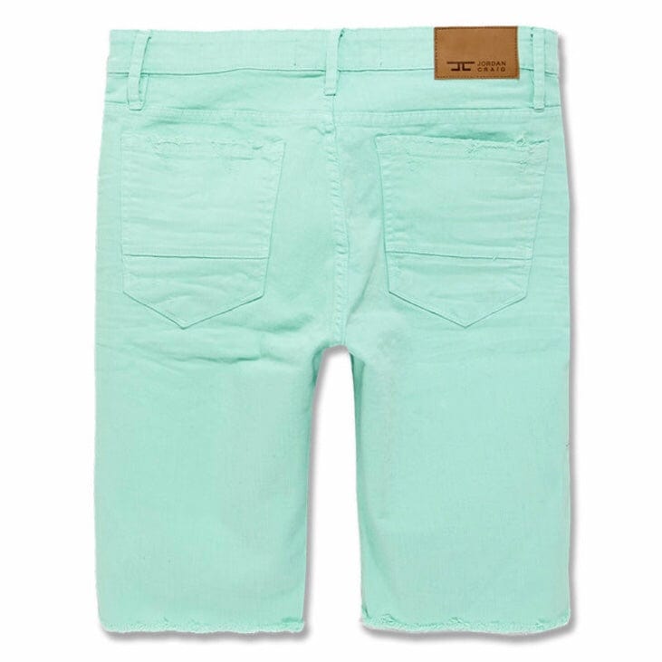 Jordan Craig Tulsa Twill Shorts (Aqua) J3187S