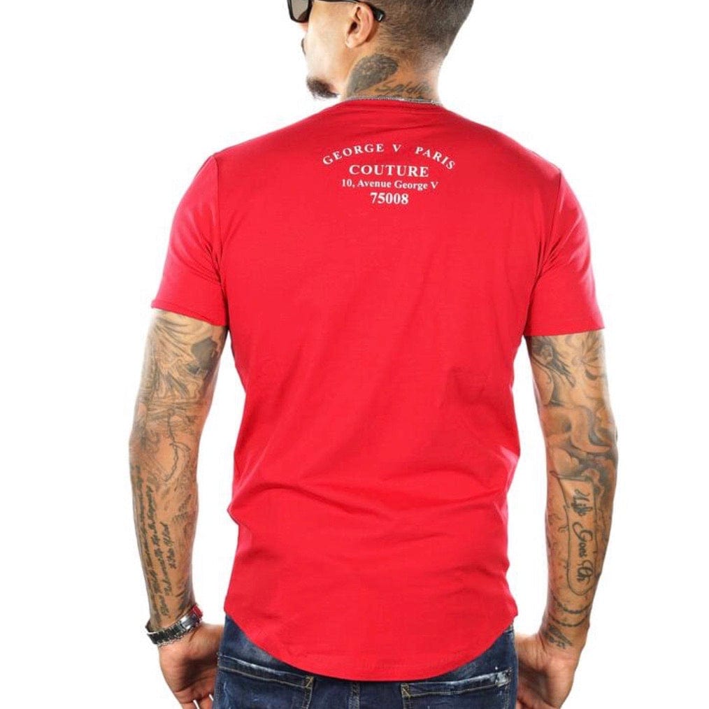 George V Iced Watch Tee (Red) GV-2055