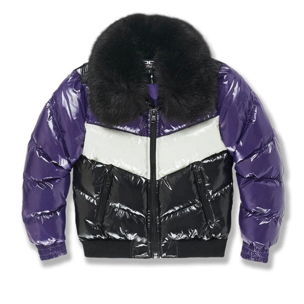 Kids Jordan Craig Sugar Hill Nylon Puffer Jacket (Court Purple) 91505AK