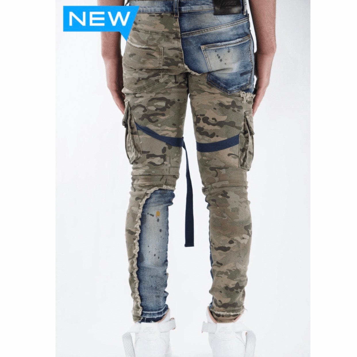 Valabasas Dragon Jeans (Blue/Olive Camo) VLBS2038