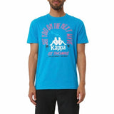 Kappa Authentic Aelous T Shirt (Blue/White/Pink) 33146IW