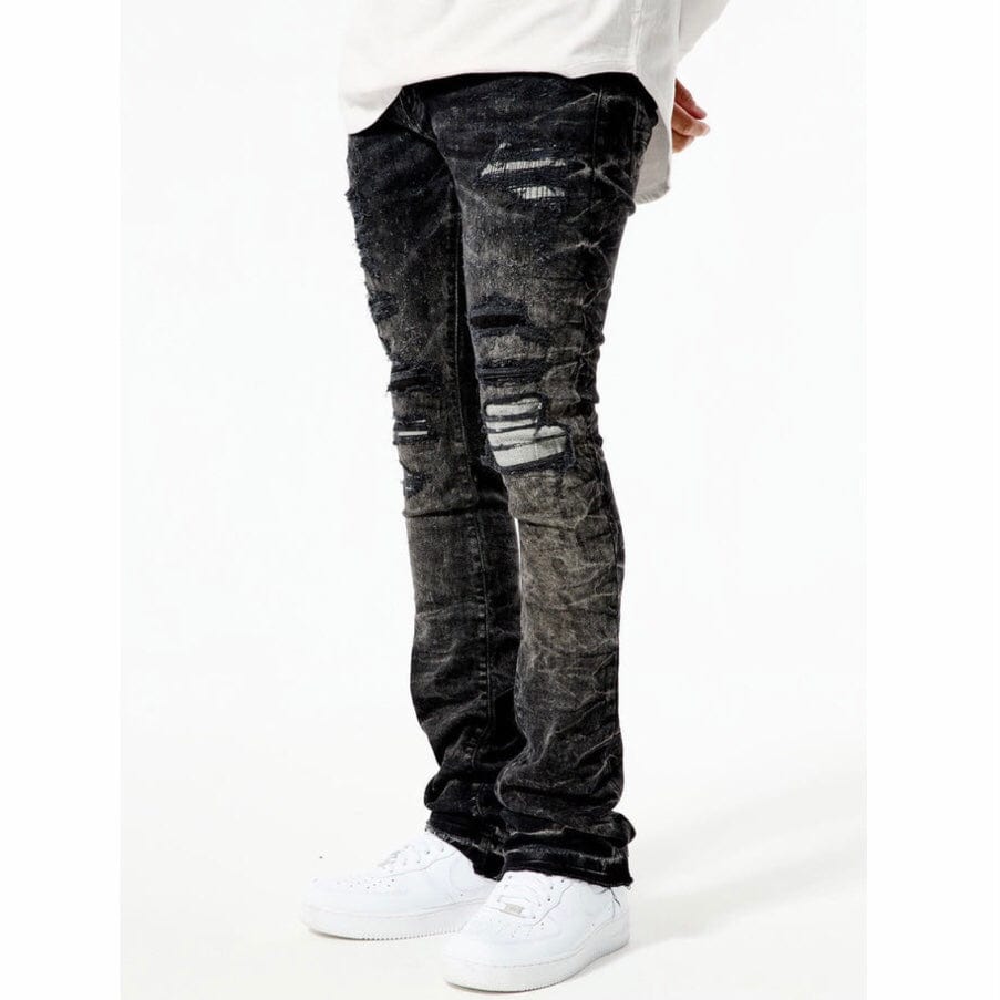 Jordan Craig Martin Stacked Pioneer Denim (Vintage Black) JTF200