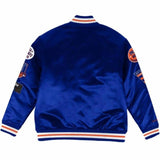Mitchell & Ness Nba New York Knicks Champ City Satin Jacket (Royal)