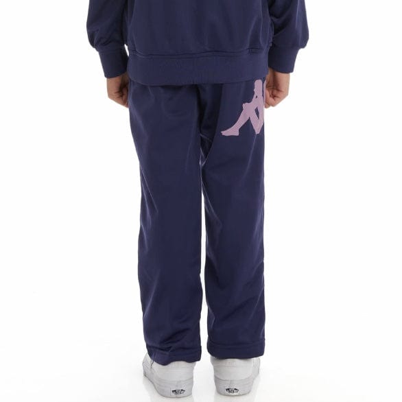 Kids Kappa Authentic Ambret Trackpants (Navy) 37196NW