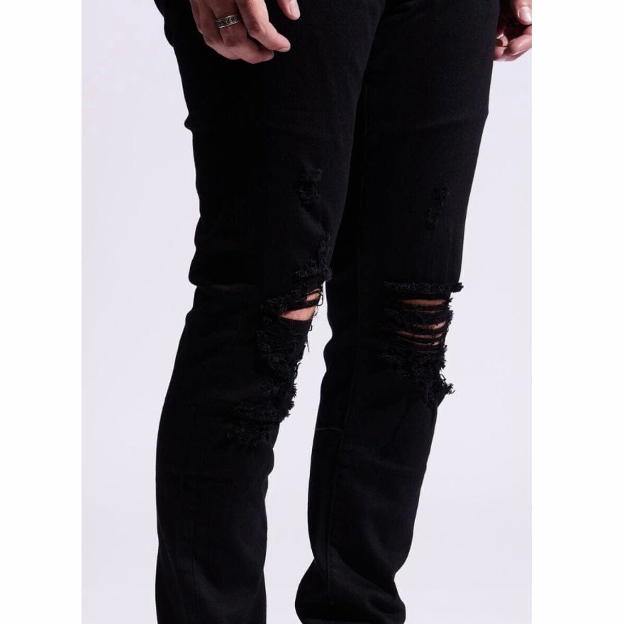 Crysp Atlantic Denim Jeans (Jet Black) CRYF122-123