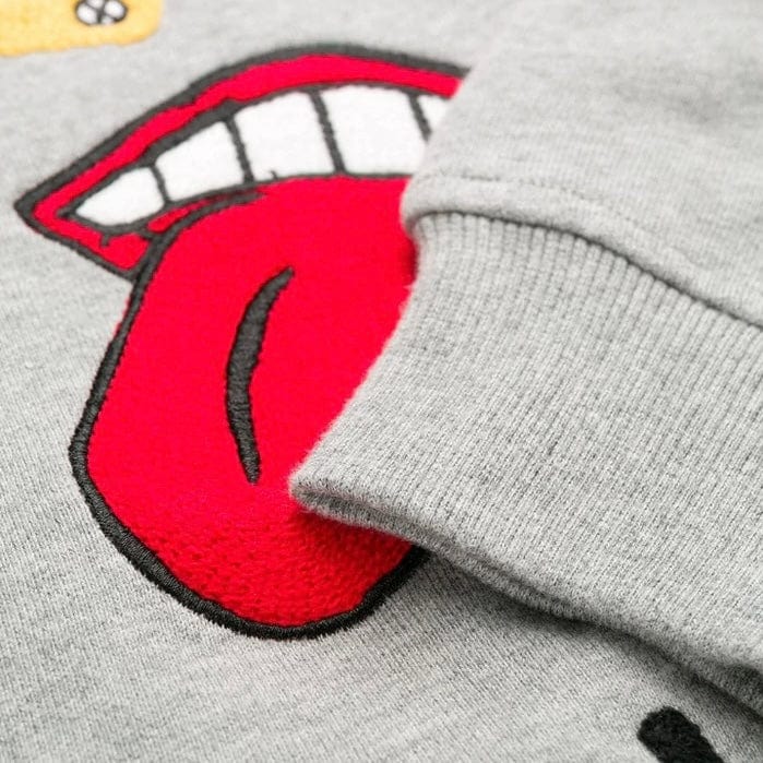 Haculla Mask Off Crewneck (Heather Grey) - HA08AI-K42