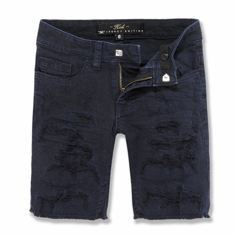 Kids Jordan Craig Tulsa Twill Shorts (Navy) J3187SK