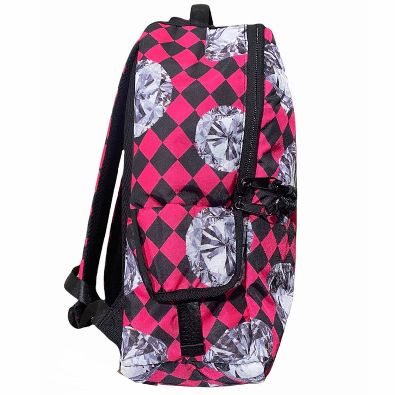 Street Approved Pink Diamonds Backpack – City Man USA