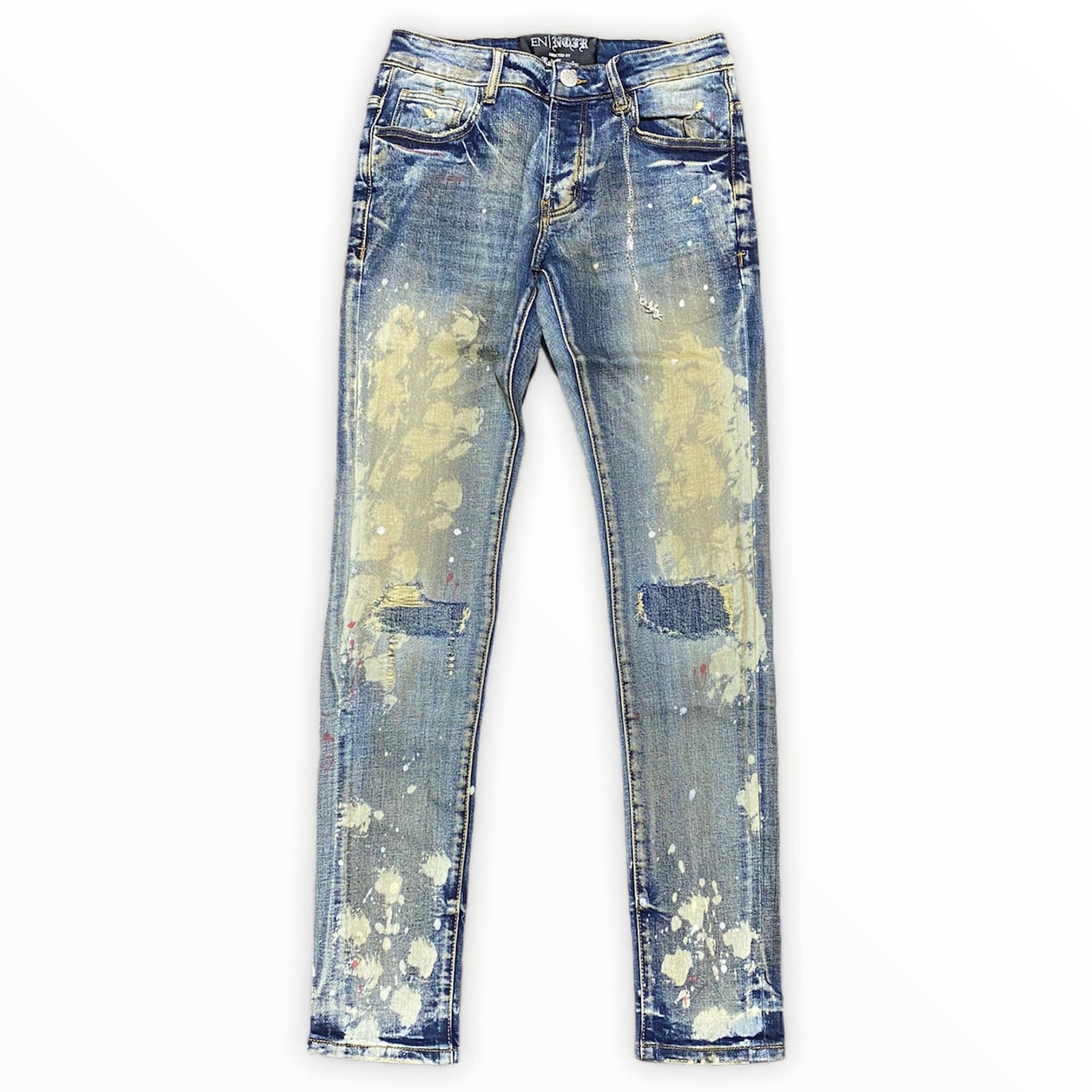 En Noir Vicious Jeans (Vintage Paint) ENSP121-107