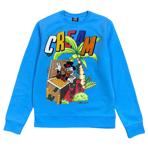 Genuine Cream Crewneck Sweatshirt (Blue) GN1264