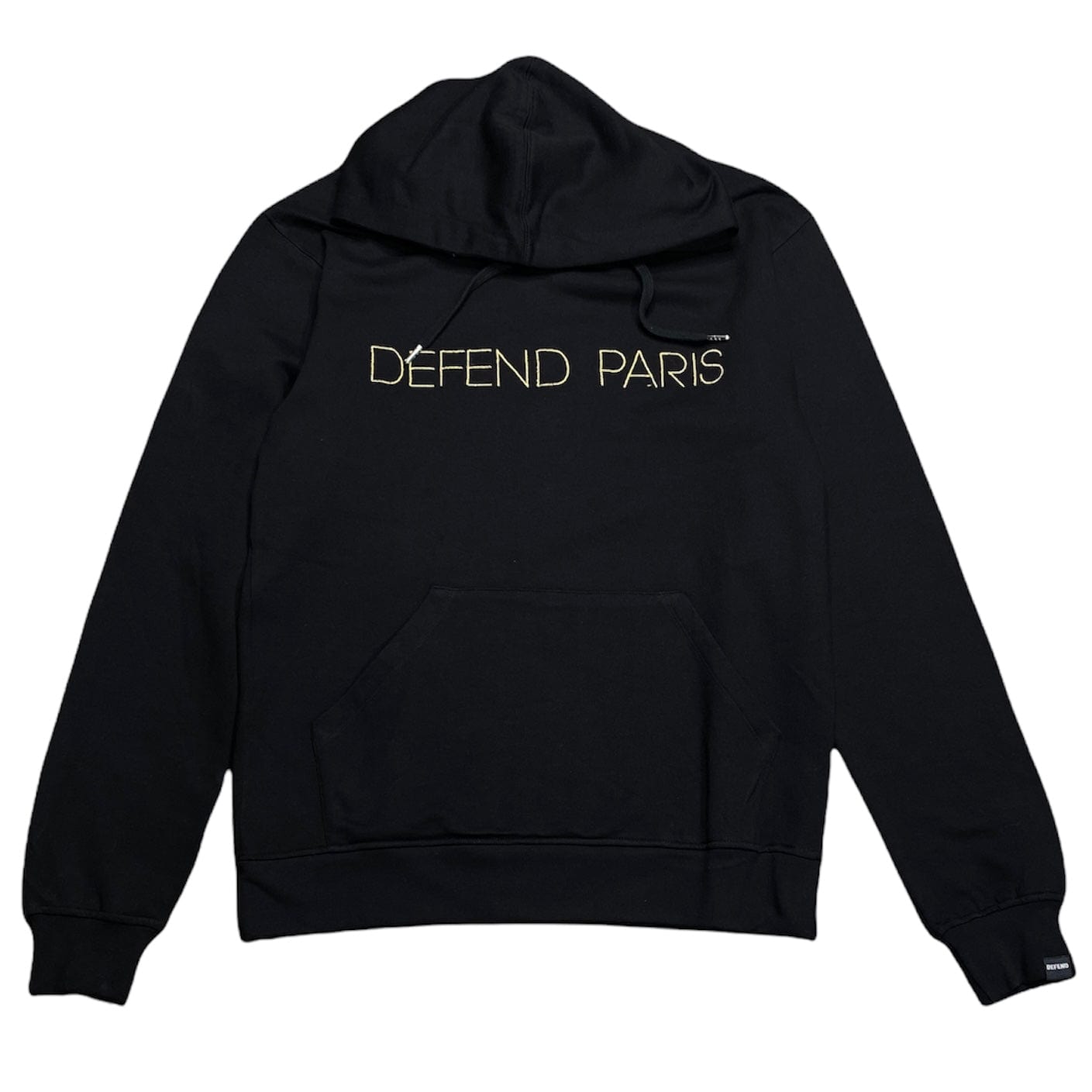 Defend Paris Pullover Hoodie (Black) - FW1718