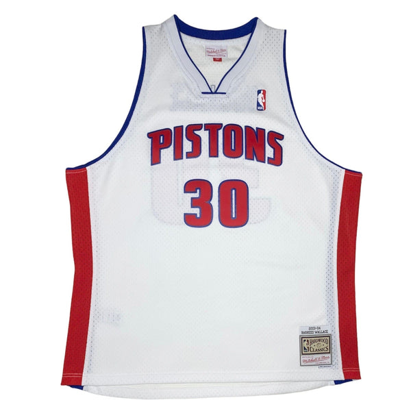 Mitchell & Ness Nba Detroit Pistons Ben Wallace Swingman Jersey (White) - BA81MB-DPI-W
